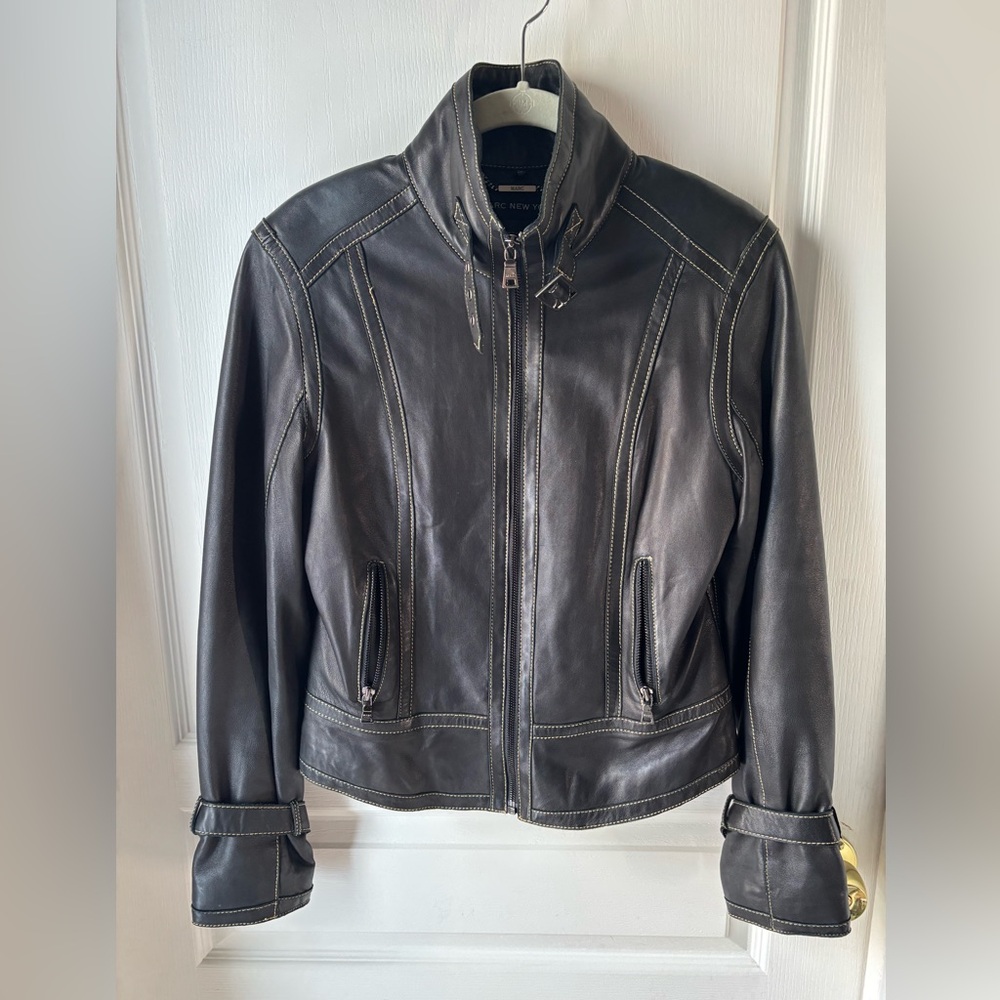 Marc New York women’s 100% genuine leather jacket